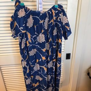 Ava Sky Sun Kiss strapless jumper